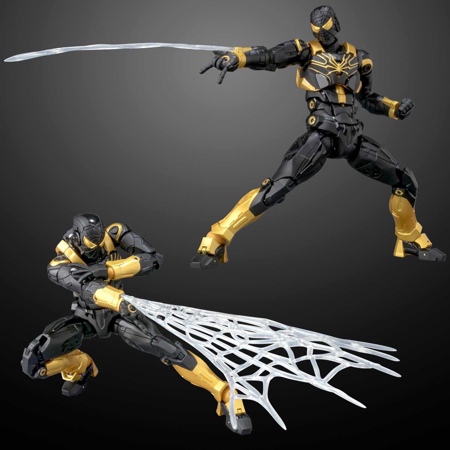 Fighting Armor Iron Spider (ONYX STEALTH TECH Ver.) Approx. 6.5